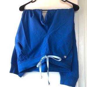 Figs Blue Zamora Scrub Pants